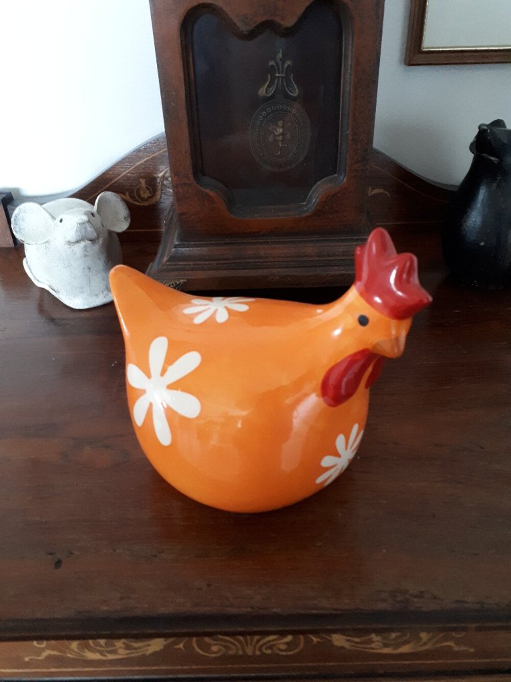 Chicken Figurine - Bright Colors